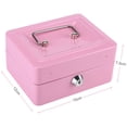 thumbnail image 5 of Sturdy And  Money  Box, Mini Security Box, Traveling For Home Or Office Jewelry And Other Small Items For Cash Money, 5 of 8
