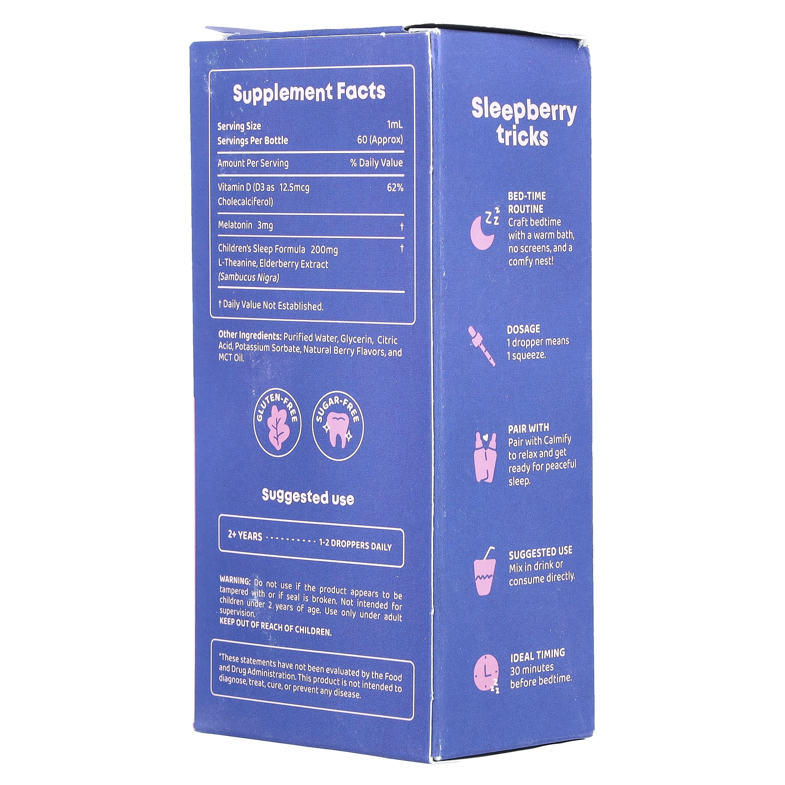 JoySpring Sleepberry, 2 fl oz (60 ml)