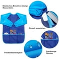 thumbnail image 4 of Long-Sleeve Protection for Painting, Cooking & More - Ages 3-7, 3 Pockets Waterproof Kids' Art Apron, 4 of 7