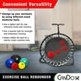 thumbnail image 4 of Fabrication Enterprises Baseball Adjustable Ball Rebounder, 5 Balls, 4 of 5