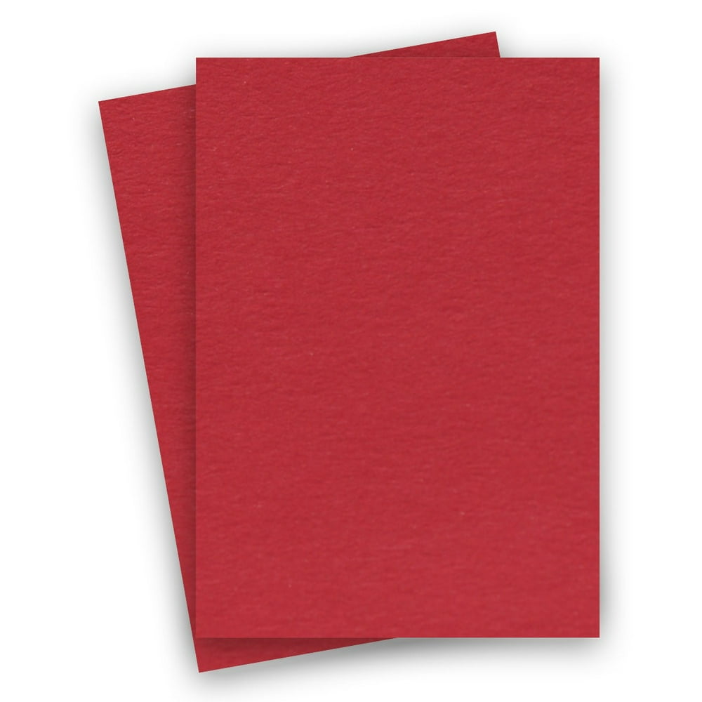 Basics RED 8.5X14 (Legal) Paper 80C Cardstock 100 PK Quality 81/2x14 LEGAL size Card