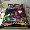 thumbnail image 1 of Daniel Hechizado Conjunto de sábanas temático, trío de piezas, cómodo y amigable con la piel, diseño único, regalo de decoración para el hogar para familiares, amigos y fans,173cm *218cm, 1 of 6