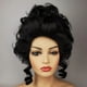 thumbnail image 2 of Vogacara Pelucas rizadas de decoración Natural de pelo falso Artificial para mujer, accesorios de vestir, accesorios para puesta en escena, fiesta de Cuidado del cabello Negro Vogacara CE014568-01, 2 of 6
