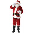 thumbnail image 1 of Santa Suit Complete Velour, 1 of 1