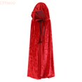 thumbnail image 2 of LYHaoo Kids Halloween Cape Cloak with Hood Boys Party Dress Up Outfits(One Size), 2 of 6