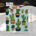 thumbnail image 2 of Bahomeck Cloth Napkins Set Of 4 Cute Cacti With Various Types Of Plants In Pots Square Napkins Washable Dining Table Napkin For Home Holiday Wedding Party Dinner Decor 18*18 Inch, 2 of 3