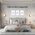 thumbnail image 7 of Matisse Canvas Wall Art Blue Abstract Poster Prints Framed Set of 3 Plant Leaves Aesthetic Pictures Minimalist Flower Market Painting Wall Decor for Living Room Bedroom Bathroom 12x16in, 7 of 7