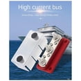 thumbnail image 3 of Install the Power Distribution Terminal Block 48V 300A Perfect for Cars Trucks RVs Marine Boats Solar Systems Red M8, 3 of 5