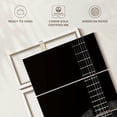 thumbnail image 6 of Elephant Stock Old Acoustic Guitar Wall Art - Vertical Multi Panel Canvas - Living Room Wall Decor - Music Multi Panel - Black And Gray Decor - 42" x 65", 6 of 8