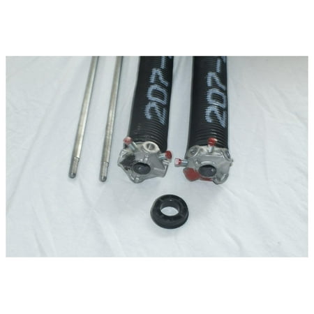 

Pair of 207 X 2 X 28 Garage Door Torsion with Winding Bars