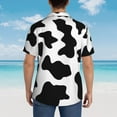 thumbnail image 4 of Disketp Hawaiian Shirts For Men,Milk Cow Print Mens Casual Short Sleeve Button Down Shirts Beach Shirt, 4 of 7