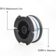 thumbnail image 2 of Reflex Strimmer Replacement Spool with 6-Pack Line for Black+Decker A6481 Model, 2 of 5