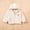 Beige, variant on Hrsba Children's Winter Thickened Hooded Warm Coat Kids Unisex Jacket Fall And Winter Kids Solid Color Zipper Jacket Long Sleeve Fleece Lined Casual Outerwear