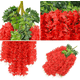 thumbnail image 3 of 27pcs Flores Artificial 1.1m Decoración Fiesta Boda Xtellar rojo, 3 of 3