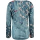 thumbnail image 5 of Blusa informal de manga larga con cuello en V y estampado a la moda para mujer Fridja  fksj2681, 5 of 5