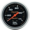 AUTO METER 5421 2-5/8IN OIL PRESS, 0-100 PSI, LFG, MECH