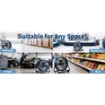 thumbnail image 2 of 24-Inch Industrial Floor Fan, 8800 CFM High-Velocity Air Circulator, 3-Speed Heavy Duty Shop Fan with 360° Adjustable Tilt, 2 of 6