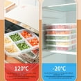 thumbnail image 7 of 2 Pack Sealable Food Storage Containers With Lid 6 Compartment Design, 7 of 7