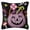 Halloween Bucket, variant on Latch Hook Kits for Kids and Adults DIY Throw Pillow for Home Decoration Halloween Bucket Cover Cushion Cover Hand Craft Crochet for Festival Gift,17" X 17"