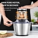 thumbnail image 2 of Procesador de alimentos LinkChef, 2 litros, 600 W, 8 tazas con 4 cuchillas, acero inoxidable, 2 of 6