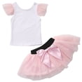 thumbnail image 2 of Robe T-shirt d'Été Décontractée pour Mère et Fille, Jupe en Tulle, 2 of 6