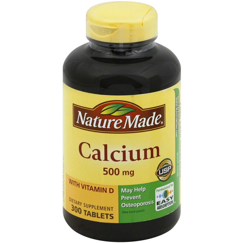 Nature Made Calcium Tablets, 300 CT (Pack of 3)