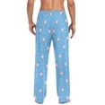 thumbnail image 3 of joogoo Men's Pajama Pants Baseball Polka Dot Soft Long Sleep Lounge Pjs Bottoms S, 3 of 7