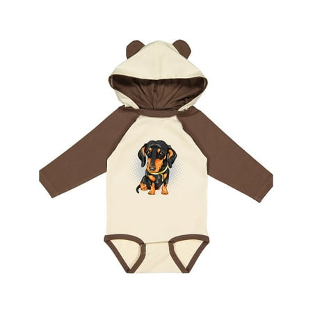

Inktastic Dachshund Dog Gift Idea Gift Baby Boy or Baby Girl Long Sleeve Bodysuit