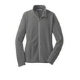 thumbnail image 5 of Port Authority Ladies Microfleece Jacket-4XL (Pearl Grey), 5 of 6