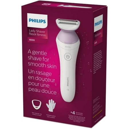 Philips Lady Electric Shaver Series 6000 - White