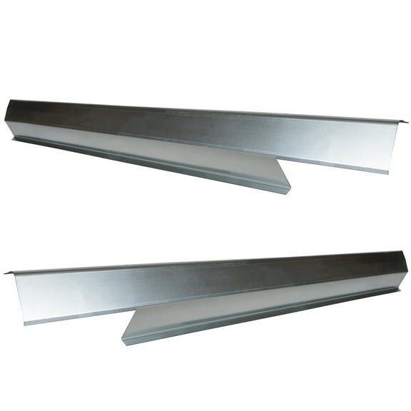 CCPAO Compatible with 08 09 10 11 Ford Focus Slip-on Rocker Panel 4 door Set of Left & Right Side