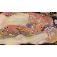 thumbnail image 2 of Gustav Klimt 18x12 Black Ornate Wood Framed Double Matted Museum Art Print Titled - Water Serpents II (1907), 2 of 5