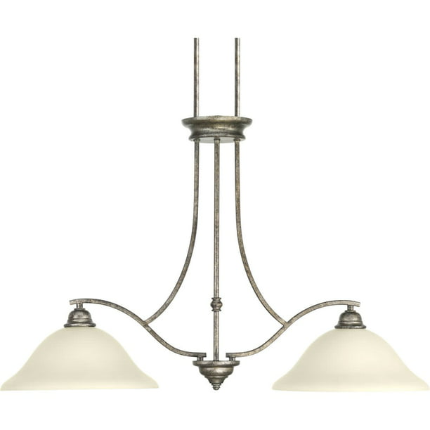 Spirit Collection Two Light Linear, Two Light Island Chandelier