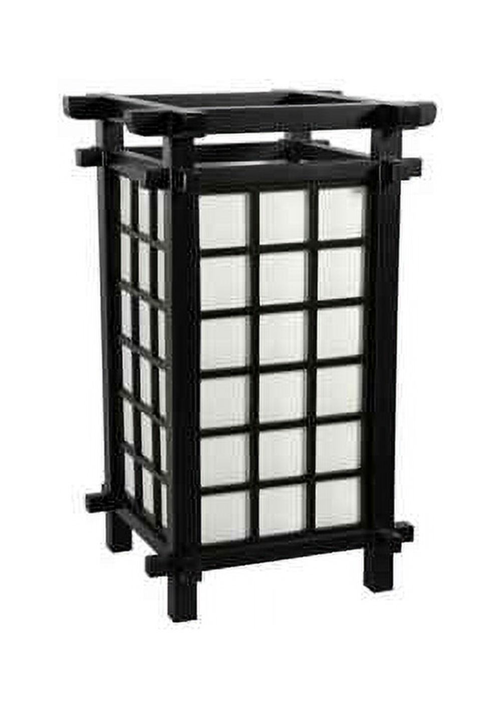 Oriental Furniture 17" Ido Lamp, Table lamp, Japanese lamp, Decorative lamp, Living room, Bedroom, studies