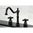 thumbnail image 2 of Kingston Brass KB1795PKXLS Widespread Kitchen Faucet, Oil Rubbed Bronze, 2 of 3