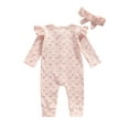 thumbnail image 3 of Mialoley Bébé Impression Col Rond Jumpsuit à Manches Longues, 3 of 8