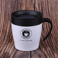 thumbnail image 2 of Taza de Café de Acero Inoxidable Baoblaze Con Tapa A Prueba De Derrames 350ml, 2 of 6