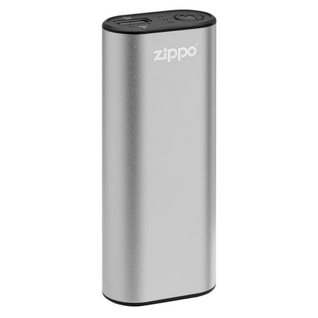 Zippo Silver HeatBank 6 Rechargeable Hand Warmer