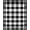 Black And White, Pattern 1, variant on ODIKA Checkered Welcome Motif Doormat Layering Plaid Gingham Under Playful Expressive Foldable Easy Care for Master Suite, California King, Bed