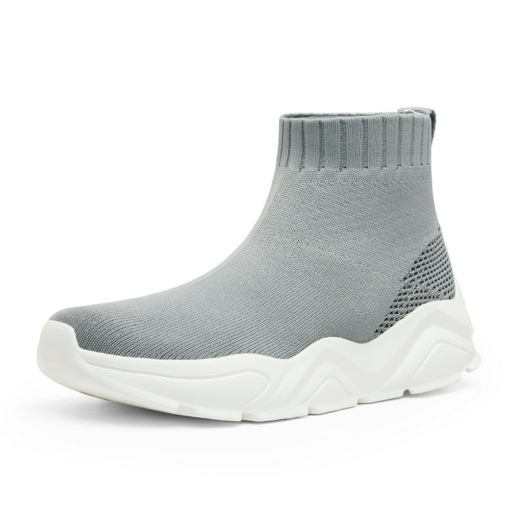 knitted slip on sneakers