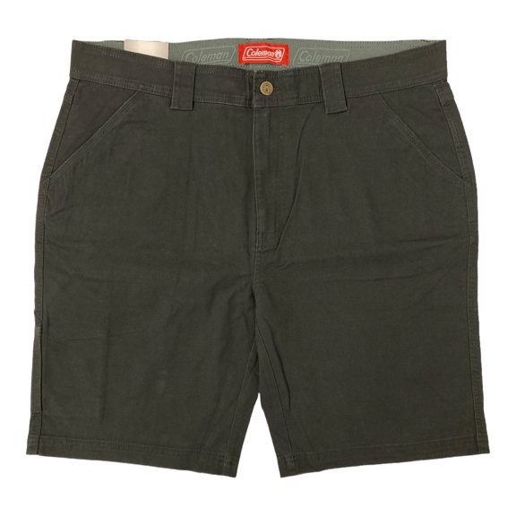 Coleman Men's Relaxed Fit Tear Resistant Stretch Utility Shorts (Phantom, 36)