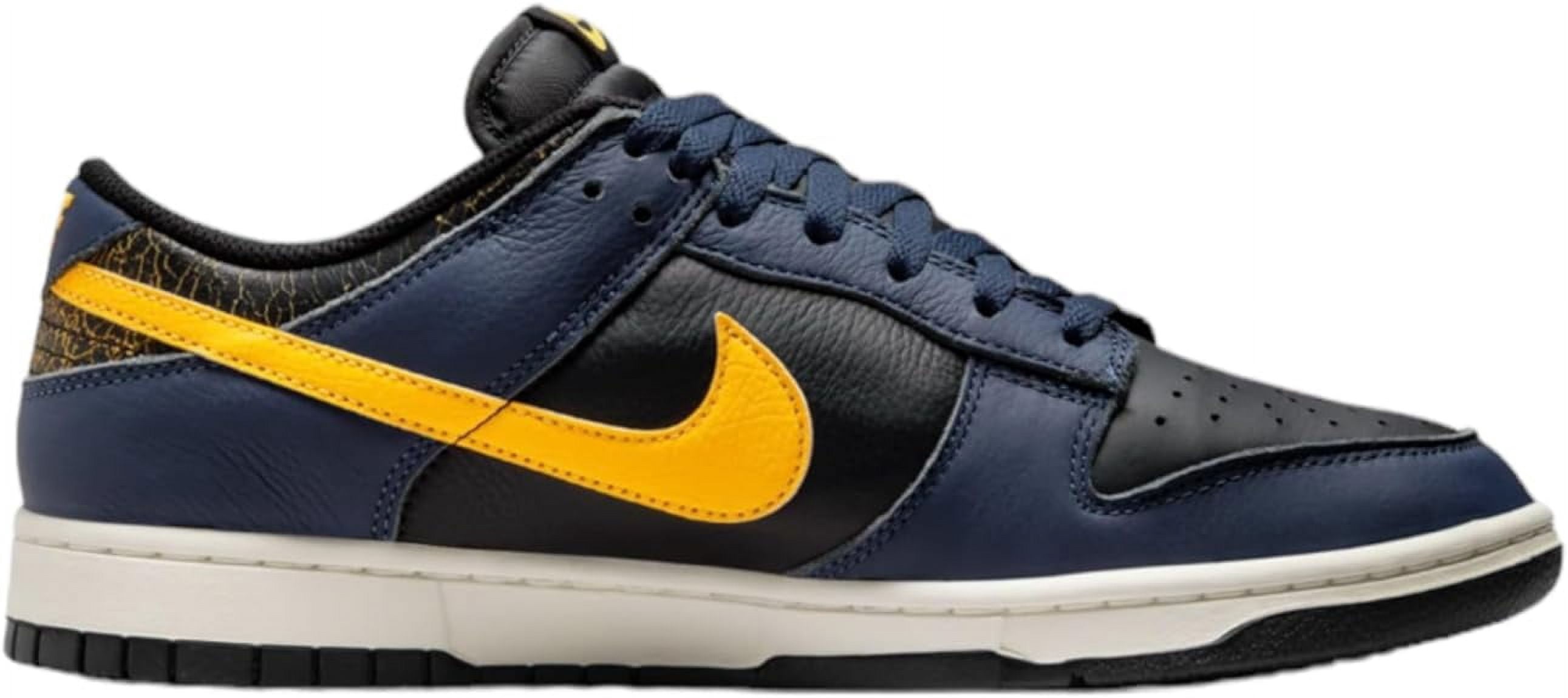 Men's Nike Dunk Low Retro Black/Tour Yellow (FZ4014 010) - 9.5