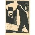 thumbnail image 3 of Mikuláš Galanda 11x14 Black Modern Framed Museum Art Print Titled - Periphery (1924), 3 of 5
