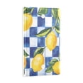 thumbnail image 2 of Yayeee Blank Wall Plate Cover 1-Gang 4.5"x2.7" Home Unused Decorative Outlet, Lemon Checkered, 2 of 7