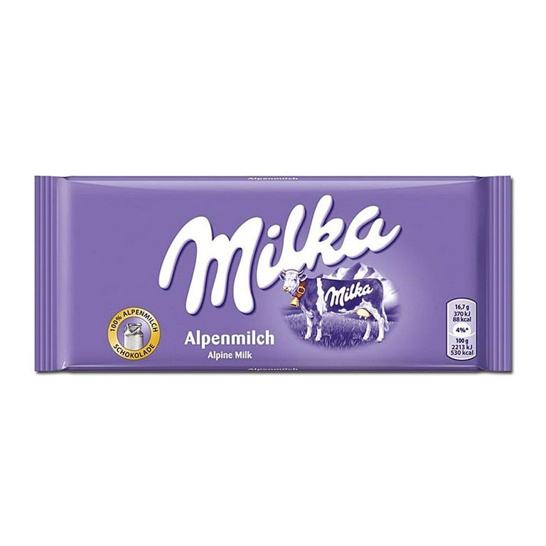 Milka Alpine Milk Chocolate, 100g – Parthenon Foods
