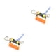 thumbnail image 4 of Cuerda de resorte de buceo Soidarity Acero inoxidable Naranja 2piezas, 4 of 6