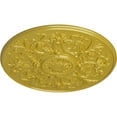 thumbnail image 3 of 33"OD x 1 3/4"P Versailles Ceiling Medallion (Fits Canopies up to 3 1/4"), Hand-Painted Rich Gold, 3 of 6