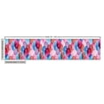 thumbnail image 3 of Ambesonne Abstract Art Fabric by the Yard Upholstery, Watercolor Oval Shapes, 10 Yards, Coral Fuchsia Blue, 3 of 5