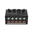 thumbnail image 1 of Mixeur Stéréo, Mixeurs Audio Portables Réglage Facile 4 Canaux pour Mélange, 1 of 8