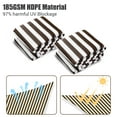 thumbnail image 3 of Yescom 2 Pack 19x13 Ft 97% UV Block Rectangle HDPE Sun Shade Sail Canopy Poolside Yard, 3 of 10